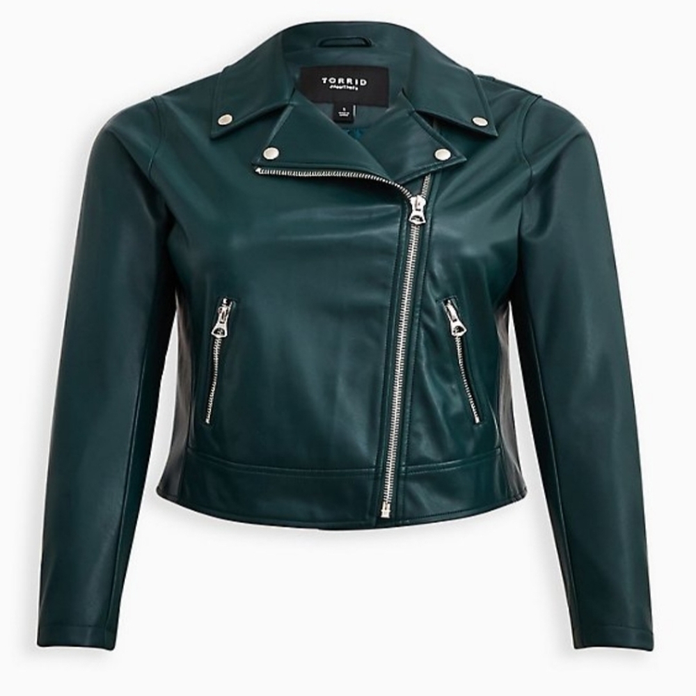 Womens moto jacket